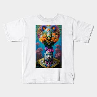 fantasy floral imagination #7 Kids T-Shirt